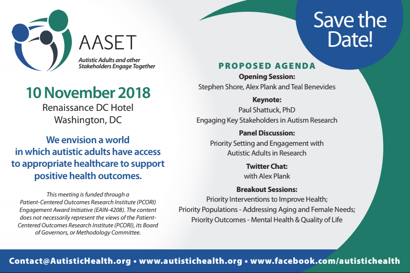 autistic health 2018 aaset